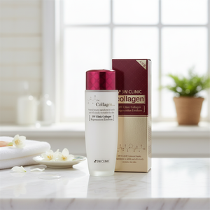 3W Clinic Cosmetics Korea K-Beauty Revitalizador DE LA PIEL Emulsión de regeneración de colágeno Iluminador Crema facial antiarrugas Loción - Product Image 3