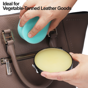 Crème de réparation pour cuir tanné végétal, pâte solide, revitalisant pour bottes, cirage imperméabilisant, soin des chaussures, huile de vison - Product Image 5