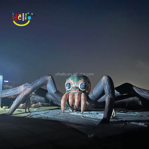 Bên ngoài trời trang trí bơm hơi khổng lồ SPIDER Vườn cỏ cửa sổ trang trí cho Halloween <span class=keywords><strong>Inflatable</strong></span> - Product Image 5
