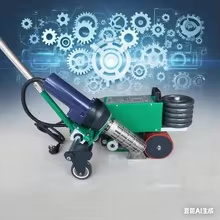 Prix de gros Nouvelle machine à souder LDW3400 pour toiture, outil de soudage pour membrane de toiture TPO PVC, machine à souder les polymères - Product Image 2