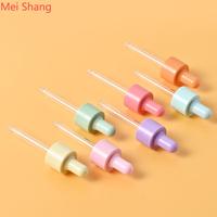 Flacon compte-gouttes vide en verre de 1 ml, 2 ml, 3 ml, couleur macaron, avec compte-goutte en plastique, pour échantillons d'huiles essentielles et cosmétiques, vente en gros