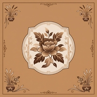Ensemble de Mahjong américain en marbre vert Forêt Brumeuse de luxe, 160 tuiles acryliques personnalisées gravées à l'intérieur sur 4 couches, motifs floraux et ours