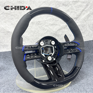 <span class=keywords><strong>Volante</strong></span> de Fibra de Carbono Personalizado con Diseño de Libélula, Compatible con <span class=keywords><strong>Mercedes</strong></span> Benz C63 E63 W213 C43 A45 G63 G500 S63 GLS63 S500 G55 CLA - Product Image 6