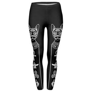 Leggings de Yoga Personalizados para Mujer, Casuales, de Cintura Alta, Transpirables, Tejidos, Sublimados, para Gimnasio - Product Image 1