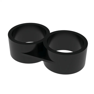 DaringFish Support de Fixation/Anneau de Sécurité/Support Multiple/Pince de Suspension PP 12mm Noir pour Irrigation de Pelouse - Product Image 2