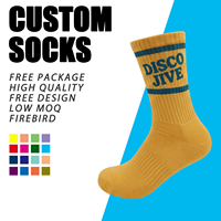 Chaussettes de basket-ball personnalisées avec logo, chaussettes de sport en coton à semelle en tissu éponge, chaussettes de compression de haute qualité pour hommes, fabriquées sur mesure
