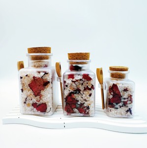 <span class=keywords><strong>Sel</strong></span> de Bain Naturel Rose Brineblum avec Pétales de Rose Séchés et Huile Essentielle, Sels de Bain de Luxe pour Spa à Domicile pour la Relaxation Corporelle - Product Image 4