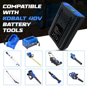 Batterie de remplacement 40V 2Ah 4Ah 6Ah compatible avec les batteries d'outils électriques sans fil Kobalt <span class=keywords><strong>KB</strong></span>-540-06 KB440-06 KB240-06 - Product Image 5