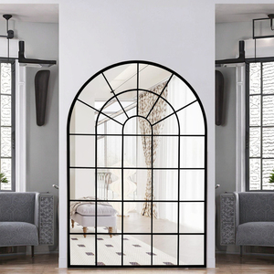 Lớn Gothic cong cửa kim loại khung vườn tường Gương Cổ Điển cổ điển trang trí nhà với phong cách hiện đại Retro cho khách sạn - Product Image 5