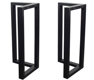 Modern Iron Metal Folding <b>Adjustable</b> Clamp <b>Table</b> <b>Legs</b> for Kitchen Dining Living Room Hotel Use Powder Coated Custom Cast - Product Image 4