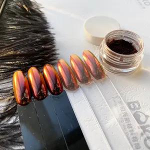 Boko Black Rose Hypershift Parels Super Kameleon Pigment Chrome Poeder Nail Art Decoratie Ambachten Accessoires