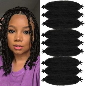Passion Twist-Cabello sintético para mujer, cabello trenzado de ganchillo, con ondas al agua de 24 pulgadas, pelo de pasión, venta al por mayor - Product Image 2