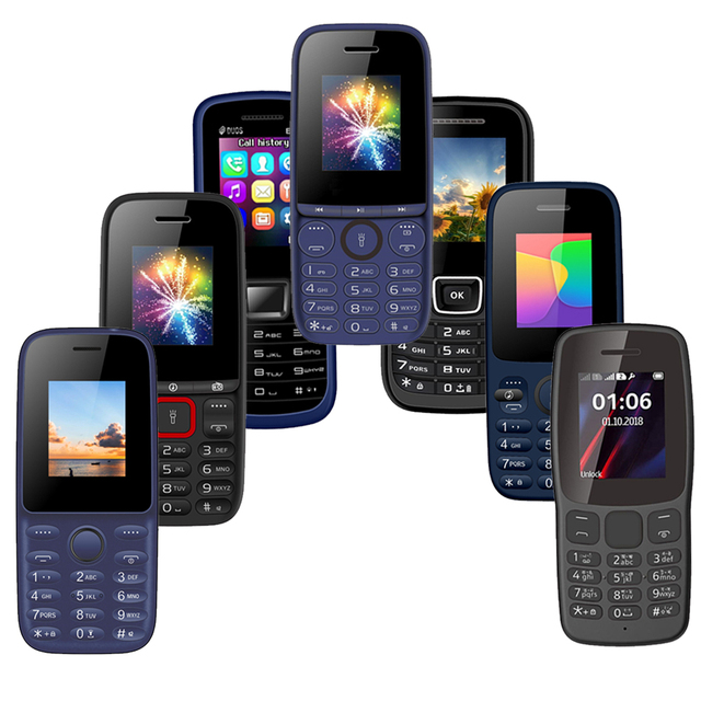 Cheap Cell Phones Unlocked Mobile Gsm Phone Battery China Manufactured Big Cheap-Phone-Screen MOQ 5K Dumb