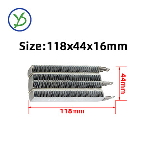 PTC Keramik-Luft heizung 800W AC DC 220V Heizelement <span class=keywords><strong>118</strong></span>*44*15mm Heizgeräte - Product Image 2