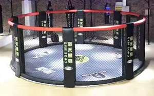 OEM MMA arti marziali 5m * 5m gabbia ottagonale con telaio in acciaio per la lotta di boxe professionale - Product Image 6