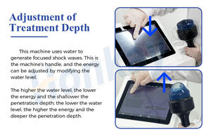 Ondes de choc électromagnétiques focalisées professionnelles pour animaux, pour soulager la douleur et la régénération tissulaire chez les animaux - Product Image 5