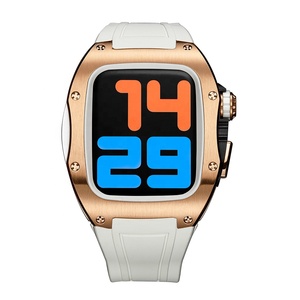 Cassa Sportiva di Lusso in <span class=keywords><strong>Acciaio</strong></span> Inossidabile 316I da 44mm 45mm per <span class=keywords><strong>Apple</strong></span> <span class=keywords><strong>Watch</strong></span> 7 - Product Image 6