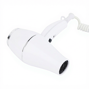 Sèche-cheveux mural noir et blanc pour hôtel, avec support, vente en gros, usine chinoise - Product Image 2