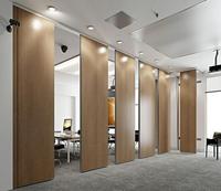 Cloison de séparation de bureau pliable en bois et aluminium, acoustique, moderne, flexible, mobile, absorption acoustique très efficace, pour école