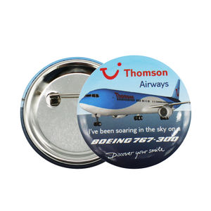 وصل حديثًا شارة زر شعار النادي المعدني البلاستيكي المخصص بتصميم رياضي - Product Image 5