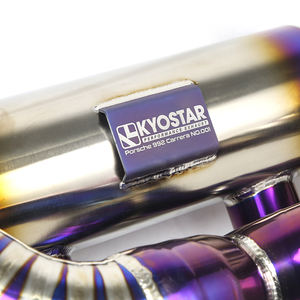KYOSTAR Racing Système d'échappement Catback en titane pour <span class=keywords><strong>Porsche</strong></span> 2019 911 992 Carrera Targa 4/S/4S 3.0TT Système de soupape d'échappement - Product Image 5