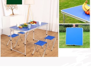 Easy — <span class=keywords><strong>valise</strong></span> de pique-nique de <span class=keywords><strong>camping</strong></span> Portable, <span class=keywords><strong>table</strong></span> d'extérieur en aluminium pliable, 1.2 m - Product Image 2