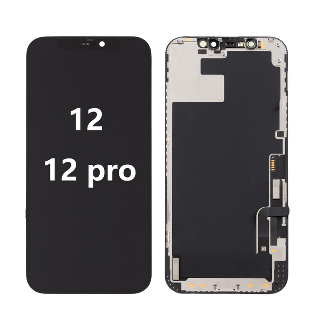 High Quality OLED Touch Screen Display for iPhone 12 12 Pro 12 Pro Max 12 Mini Mobile Phone 1-Year Warranty Frame Style