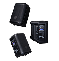 Amplificateur professionnel DSP de classe D OEM, système audio multifonctionnel, enceinte active de 8 pouces avec batterie au lithium, système musical portable DC