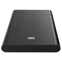 Carcasa Externa para Disco Duro de 2.5 Pulgadas, Carcasa para Disco de Estado Sólido SSD con Carcasa de Aleación de Aluminio