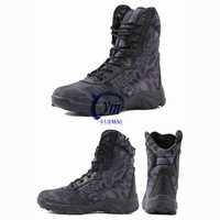 Bottes tactiques de jungle de camouflage de chasse de jungle durables en gros d'usine