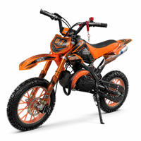 Vente en gros usine Yaztor Mini moto tout-terrain pour enfants 49cc à démarrage manuel, moto à essence pour loisirs décontractés, stock entrepôt US