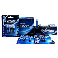 DUKECELL-Pilas Alcalinas Personalizadas, Pilas Secas 1,5 V AAA/LR03 Greenergy, Tamaño Aaa Lr03