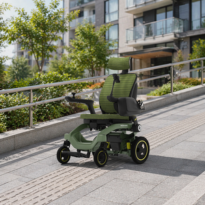 Scooter de Movilidad Plegable e Impermeable para Personas Mayores y con Discapacidad, Batería de Litio de 20 Ah, Marco de Aleación de Aluminio, 480 W - Product Image 6