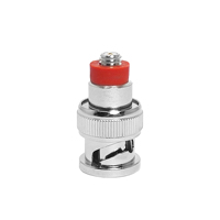 Adaptateur coaxial RF BNC mâle vers 10+32 femelle 50 ohms à faible VSWR, adaptateur fileté Microdot, connecteur coaxial compact de haute précision