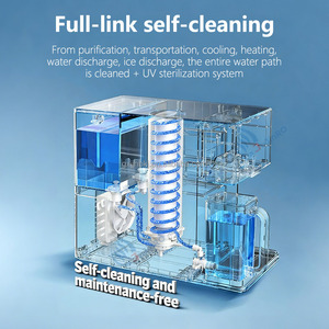 5-100C Ice Maker & Hot/Cold <b>Water</b> Purifier with Filtration System Installation-Free 380V JuJin Good Quality Equipment - Product Image 5