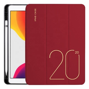 Inteligente Auto despertar dormir a prueba de golpes a prueba de <span class=keywords><strong>libro</strong></span> funda caja de cuero para el iPad 2 DE AIRE 3 10,5 de 2019 - Product Image 5