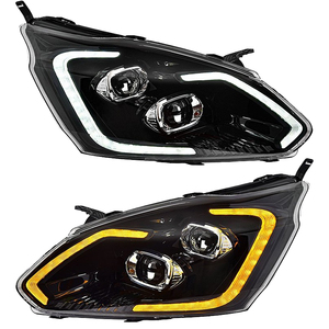 Fari Plug and Play YU GUANG per <span class=keywords><strong>Ford</strong></span> Transit <span class=keywords><strong>Custom</strong></span> <span class=keywords><strong>Tourneo</strong></span> 2016-2022, Aggiornamento con LED DRL, Luci Anteriori Migliorate - Product Image 1