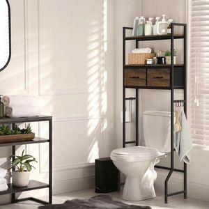 Space-Saving Toilet Washing Machine Bathroom <b>Storage</b> Rack Multi-Purpose <b>Storage</b> Rack Modern Design Toilet Washing Machine - Product Image 6