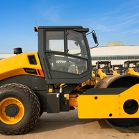 Compacteur vibrant CLG6618E de 18 tonnes à double fréquence 28-33 Hz, équipement de construction routière, directement de l'usine