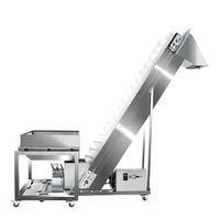 DZJX Café Torréfié Riz Grain Alimentaire Incliné C Type Seau Convoyeur Z Jambe Forme Modulaire Seau Ascenseur
