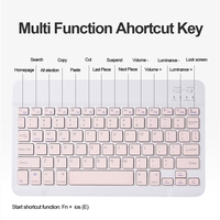 Keyboard Nirkabel 11 Inci Populer Grosir dengan Casing Kulit dan Slot Pena untuk Tablet Xiaomi Pad 5 / Pad 5 Pro