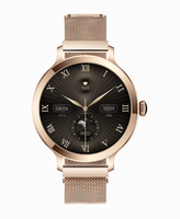 Montre intelligente AMOLED pour femme avec bracelet en acier inoxydable Android BT Accès aux appels Oxygène sanguin Moniteur de fréquence cardiaque Montres-bracelets pour femmes