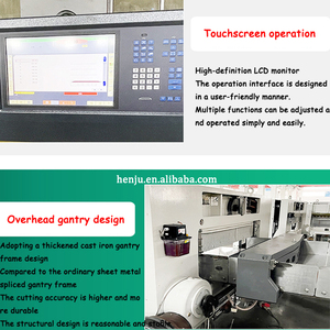 Prix industriel Timbre Flexo Docon Stripes Cylindre Aper Carton Carton Papier Double Hydraulique Machine De Découpe De Papier Ventes - Product Image 5