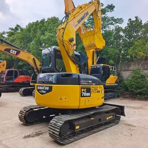 Mini-excavatrice sur chenilles KOMATSU Pc78US d'occasion, d'origine japonaise, à faible nombre d'heures de fonctionnement, de haute qualité, à vendre - Product Image 2