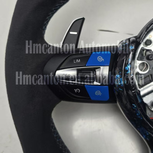 Volante de Fibra de Carbono Forjado Personalizado Más Vendido para BMW Serie 3 4 5 F30 F31 F32 F36 E92 F10 F11 F80 F82 M3 M4 X3 X4 X5 X6 - Product Image 4