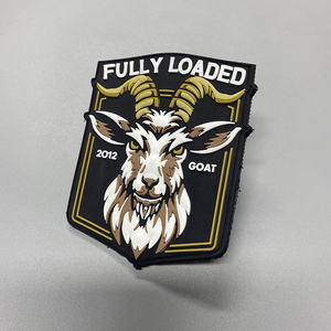 Biểu Tượng Tùy Chỉnh 3D Mềm Nhiệt Báo Chí Chuyển Trong Suốt Silicone Rõ Ràng PVC Cao Su Các Bản Vá Lỗi Nhãn Velcro Nhãn Các Bản Vá Lỗi - Product Image 5