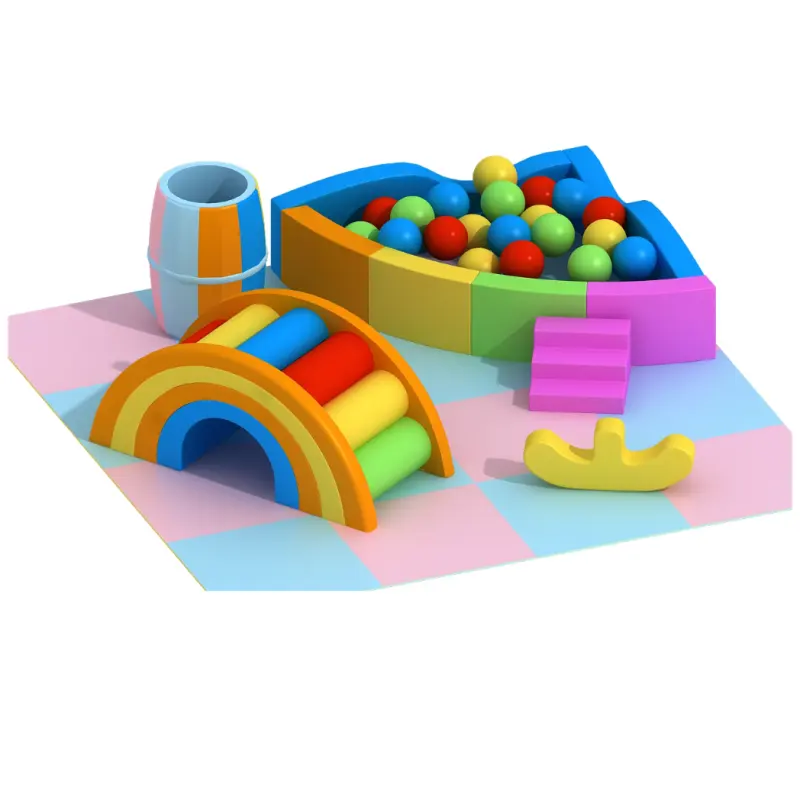 Children indoor soft play kindergarten games equipment for toddler Good Quality Foam Toddler Training Body Play Toys