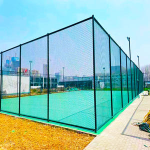 Résistance à la corrosion de haute sécurité de <span class=keywords><strong>fil</strong></span> soudé par stade de barrière de football de prix bas d'usine de la Chine - Product Image 5