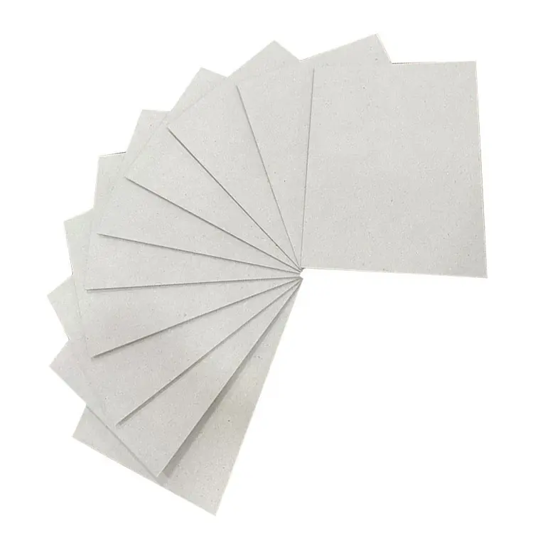 Cartone da 1.5mm pasta di legno cartone grigio imballaggio carta da cartone grigio da 2.0mm