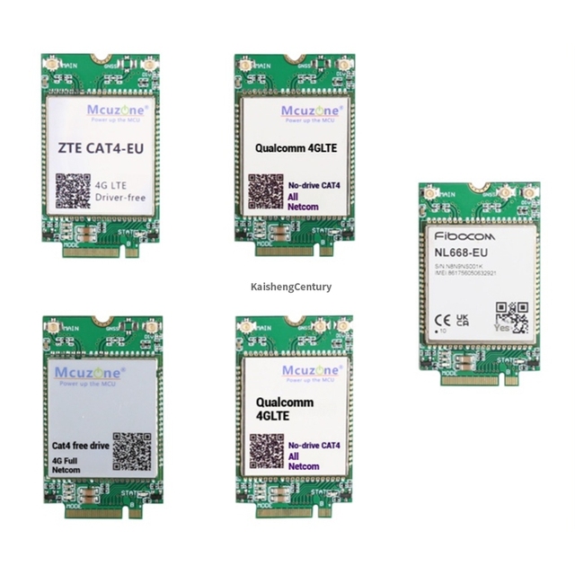 Mcuzone M.2 4G LTE Development Board Modules for Raspberry Pi 4 CM4 Linux 64-Bit Single Board Computer (SBC) Mini Computer